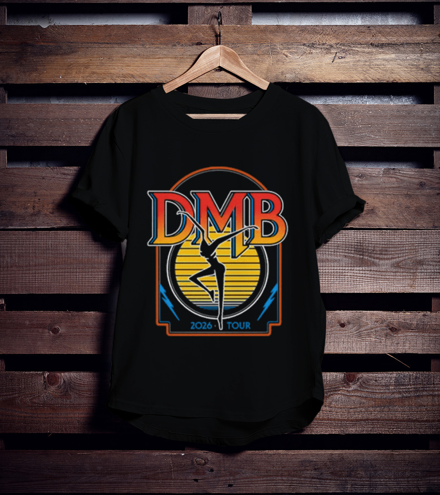 Dave Matthews Band DMB 2026 Tour Dancing Figure T-Shirt