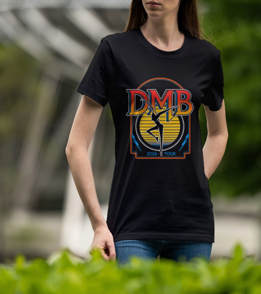 Dave Matthews Band DMB 2026 Tour Dancing Figure T-Shirt