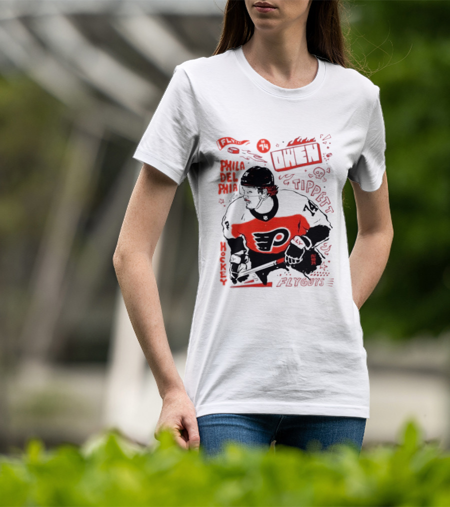 Flyguys Owen Tippett Philadelphia Flyers T-Shirt