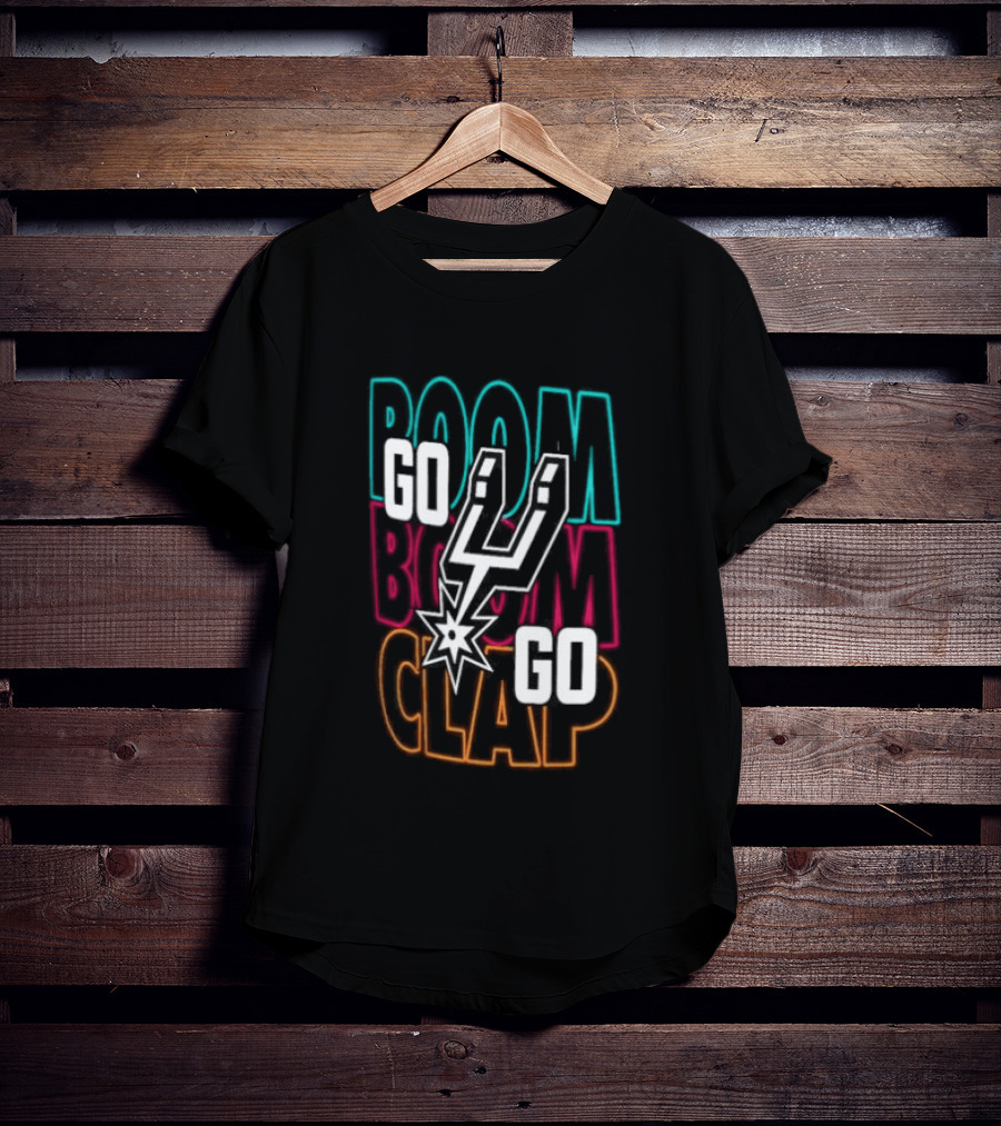 Go Spurs Boom Boom Clap Go Clap T-Shirt