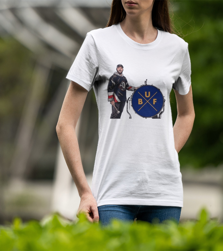Buffalo Sabres Hockey Josh BUF Drum Team Spirit T-Shirt