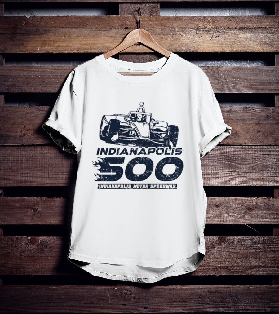 Indianapolis 500 Indianapolis Motor Speedway Racing Car T-Shirt