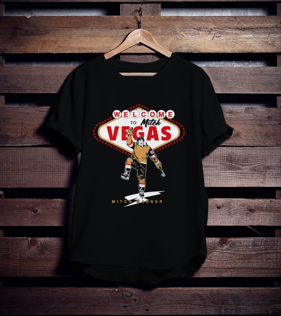 Welcome To Mitch Vegas Mitchell Marner NHL Hockey T-Shirt