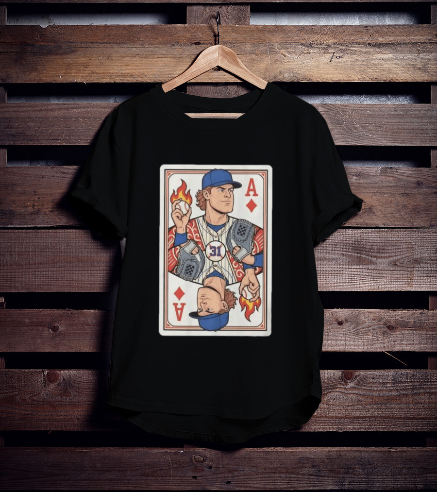 Cam Schlittler Ace Of Diamonds Poker Card Yankees Number 31 T-Shirt