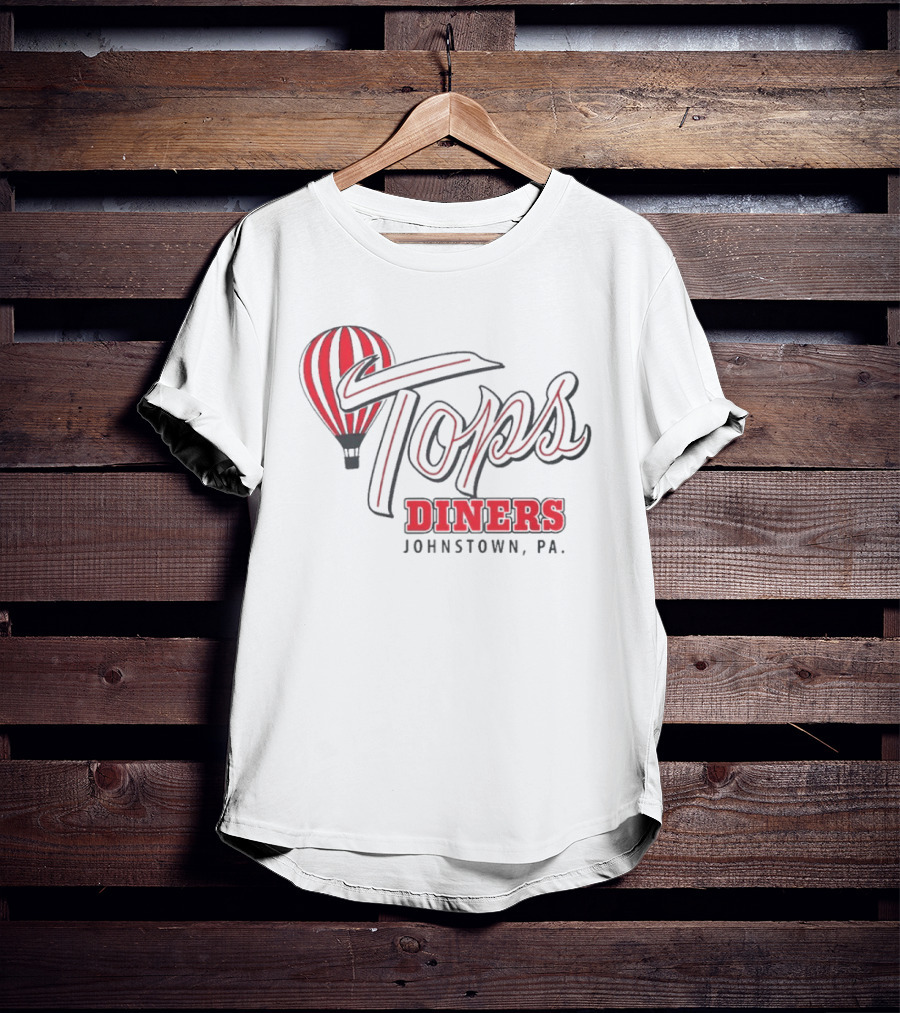 Tops Diners Hot Air Balloon Johnstown PA T-Shirt