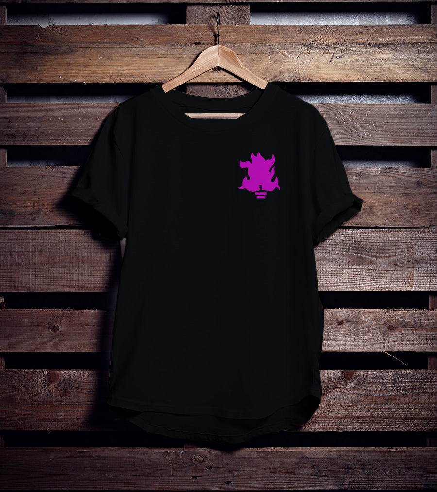Lil Grian Purple Torch Flame Pixel T-Shirt
