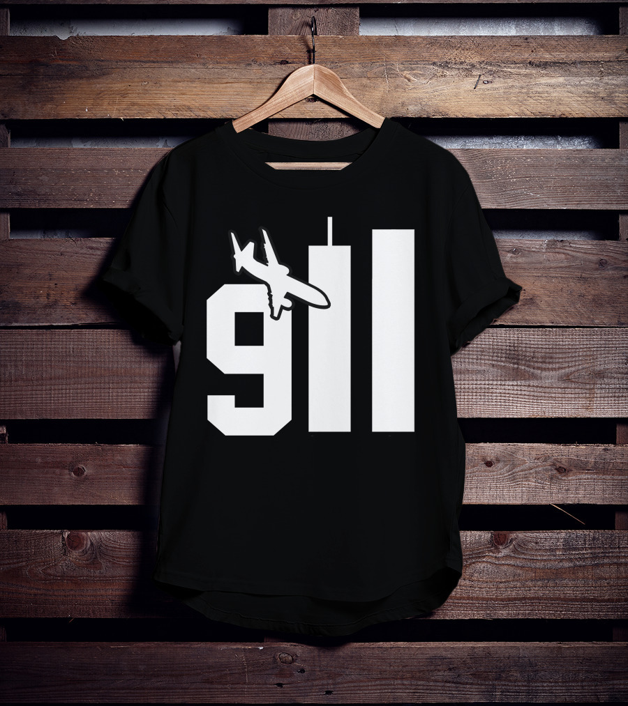 Patriotic 911 Patriot Day Memorial Twin Towers T-Shirt