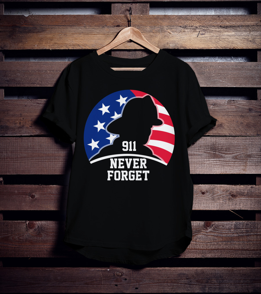 911 Never Forget Independence Patriotic Day T-Shirt