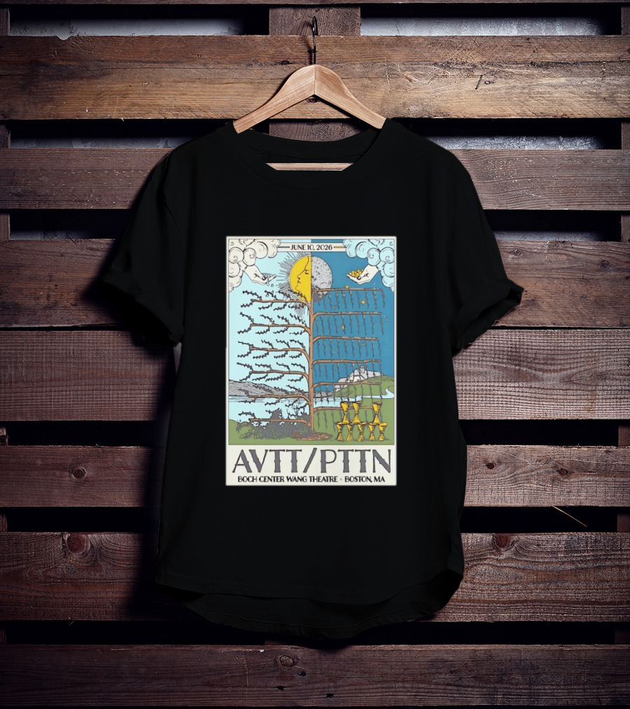 June 10 2026 AVTT PTTN Boch Center Wang Theatre Boston MA Concert T-Shirt