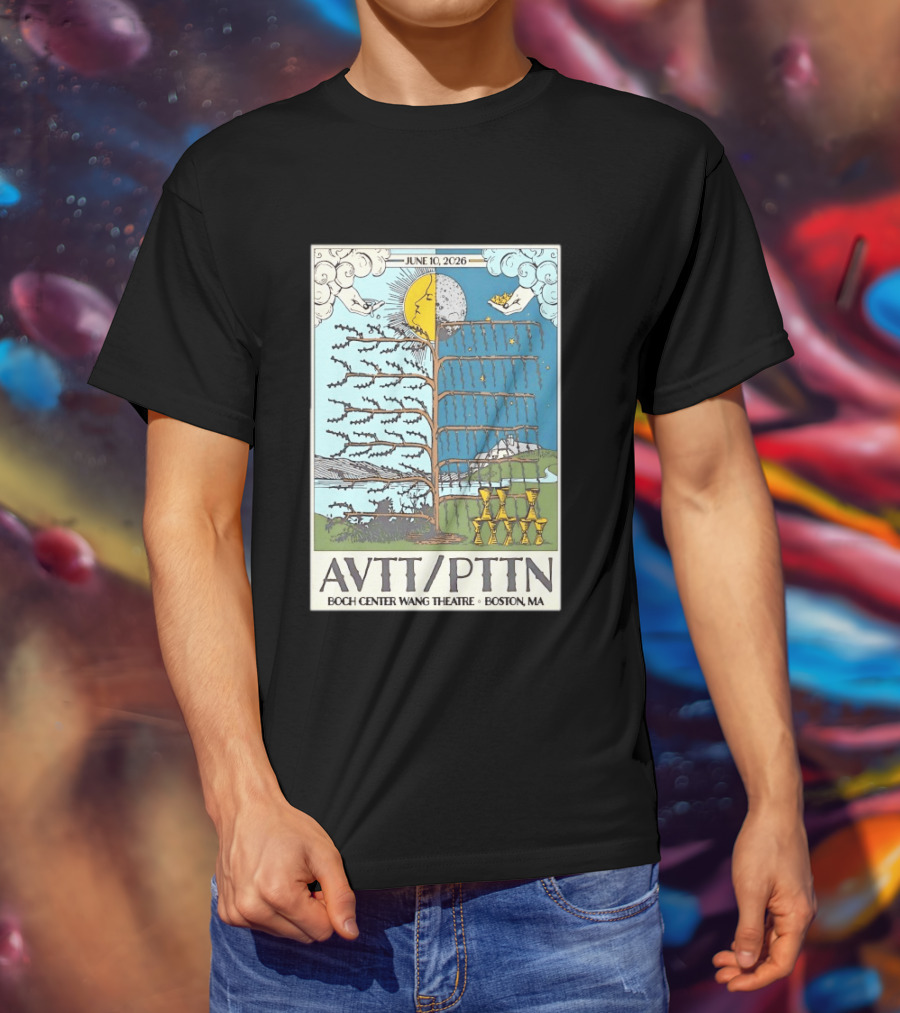 June 10 2026 AVTT PTTN Boch Center Wang Theatre Boston MA Concert T-Shirt