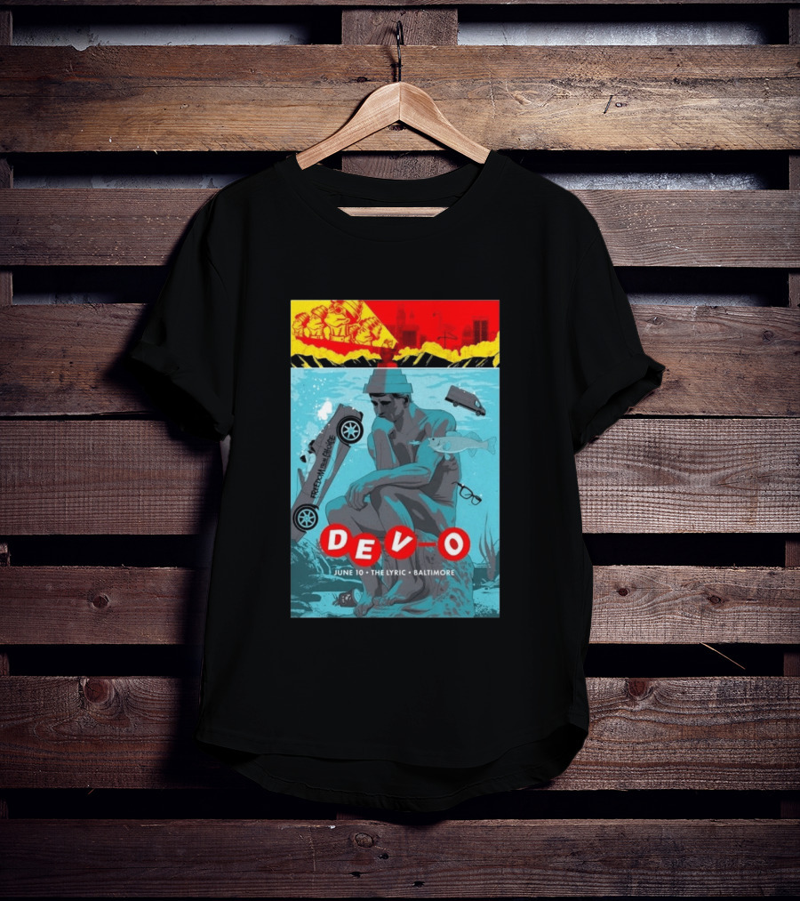 Devo June 10 2026 The Lyric Baltimore Freedom Of Choice T-Shirt