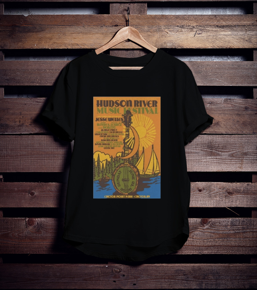 Hudson River Music Festival 2026 Croton Point Park June 21 Jesse Welles Haynes Jesh Donato Marco Price T-Shirt