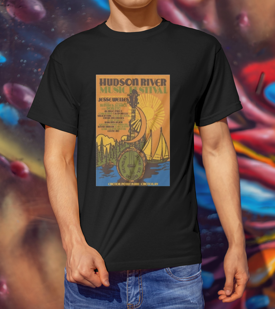 Hudson River Music Festival 2026 Croton Point Park June 21 Jesse Welles Haynes Jesh Donato Marco Price T-Shirt