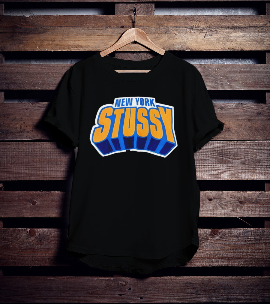 New York Stussy Knicks Collaboration T-Shirt