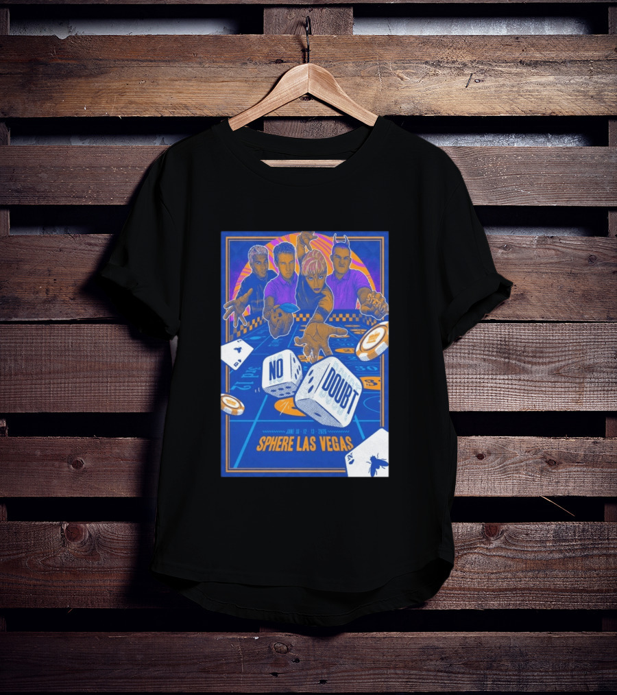 No Doubt June 10 12 13 2026 Sphere Las Vegas Casino T-Shirt