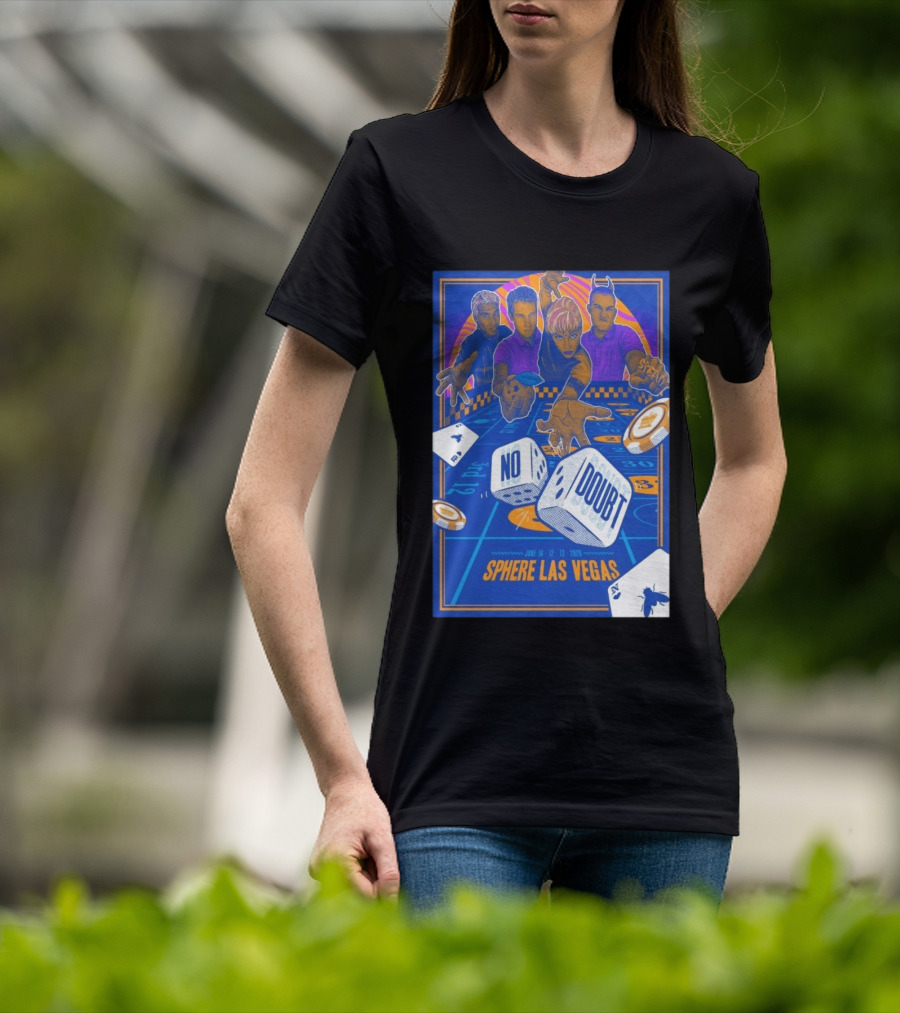 No Doubt June 10 12 13 2026 Sphere Las Vegas Casino T-Shirt