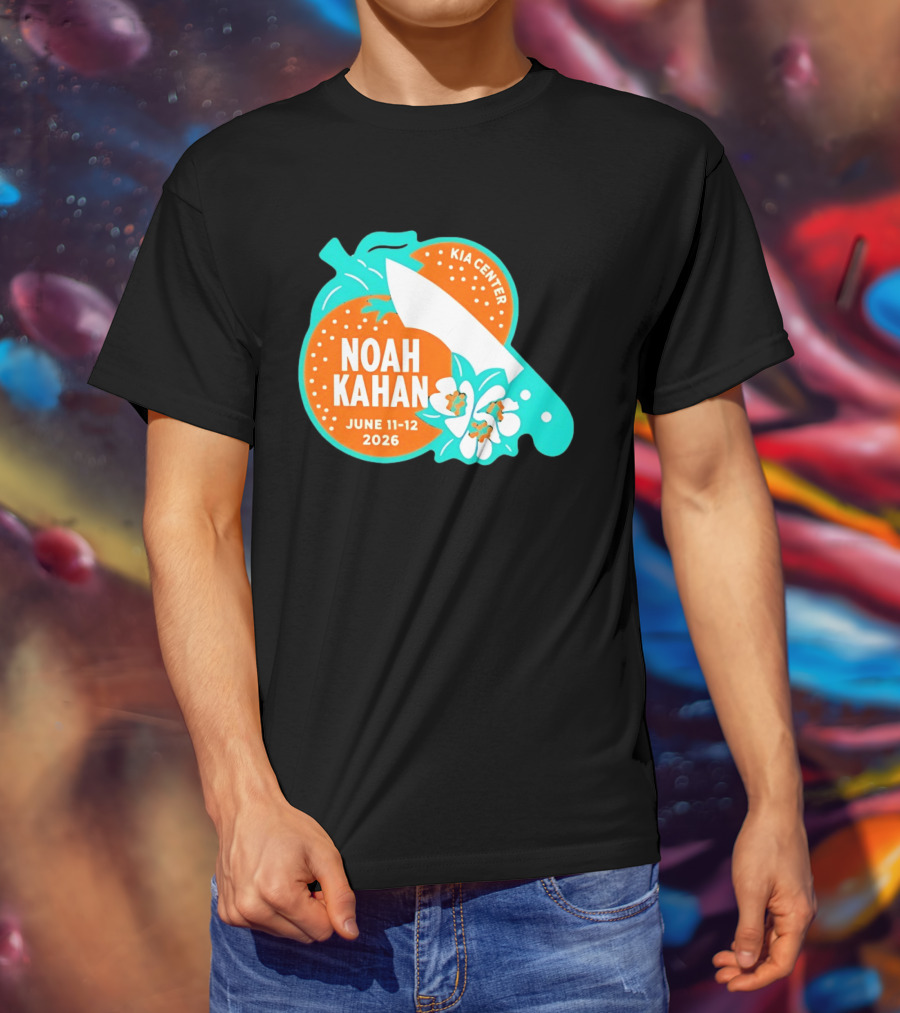 Noah Kahan June 11 12 2026 Kia Center Event Orlando FL T-Shirt