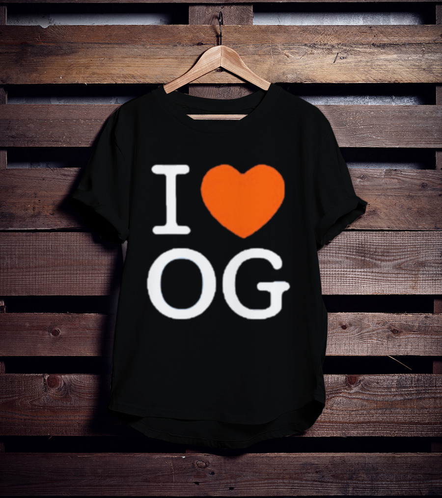 I Love OG Anunoby Orange Heart Knicks T-Shirt