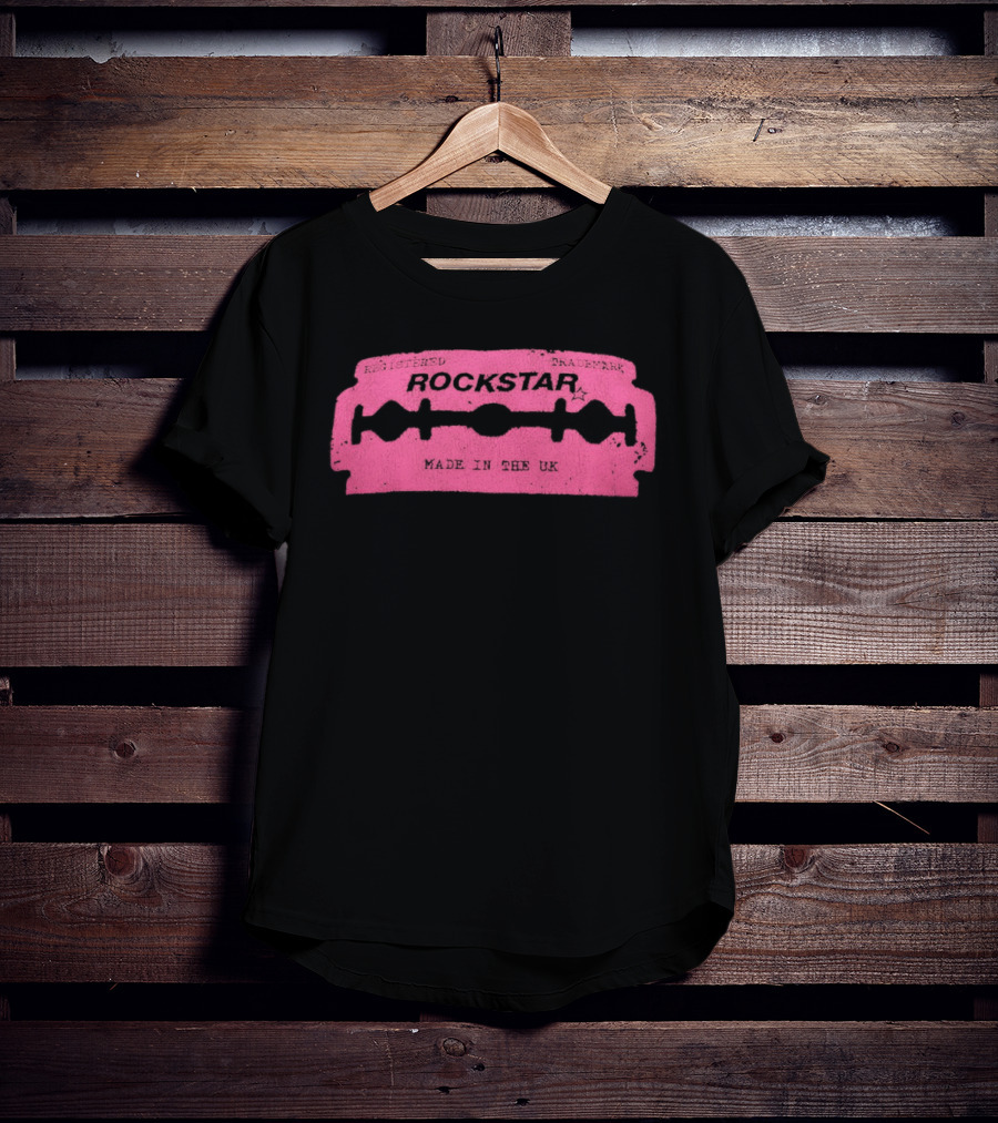 Rockstar Razor Blade Made In The UK T-Shirt