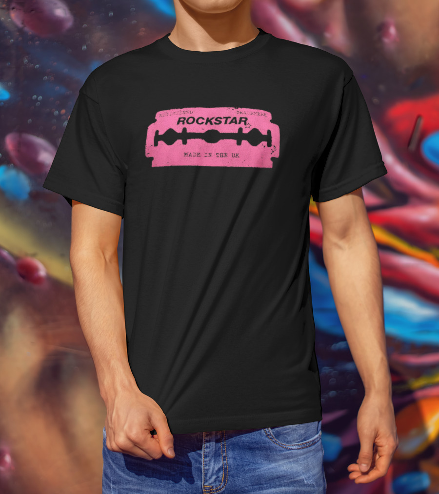 Rockstar Razor Blade Made In The UK T-Shirt