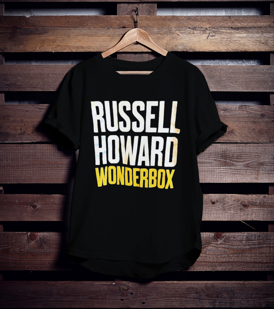 Russell Howard Wonderbox Comedy Tour Stand Up T-Shirt