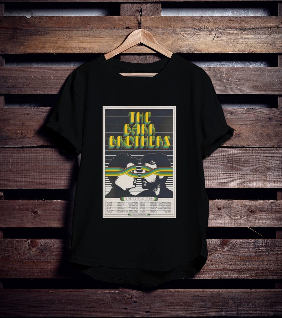 The Barr Brothers Summer Tour 2026 Swanzey NH Concert June 20 T-Shirt