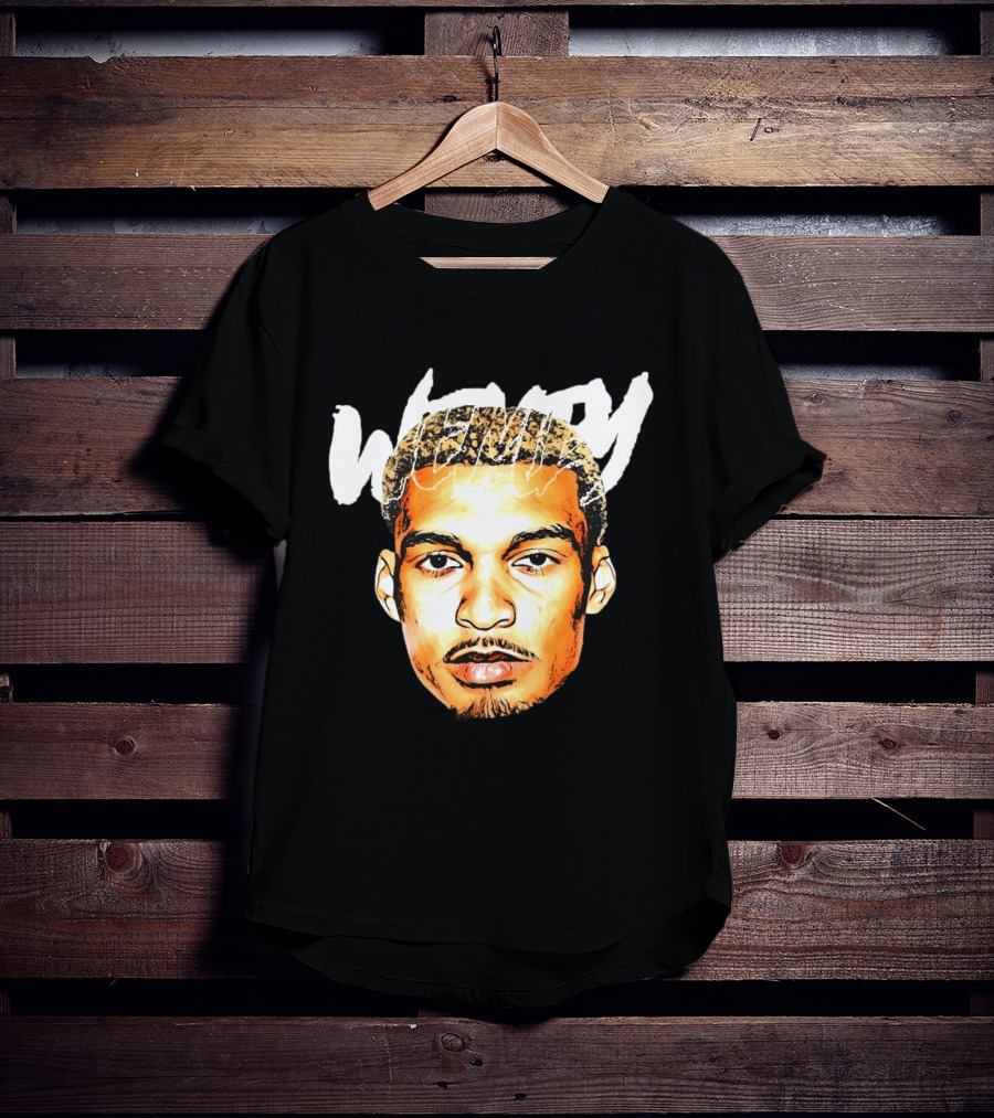 Victor Wenby Bold Basketball Star Big Head T-Shirt