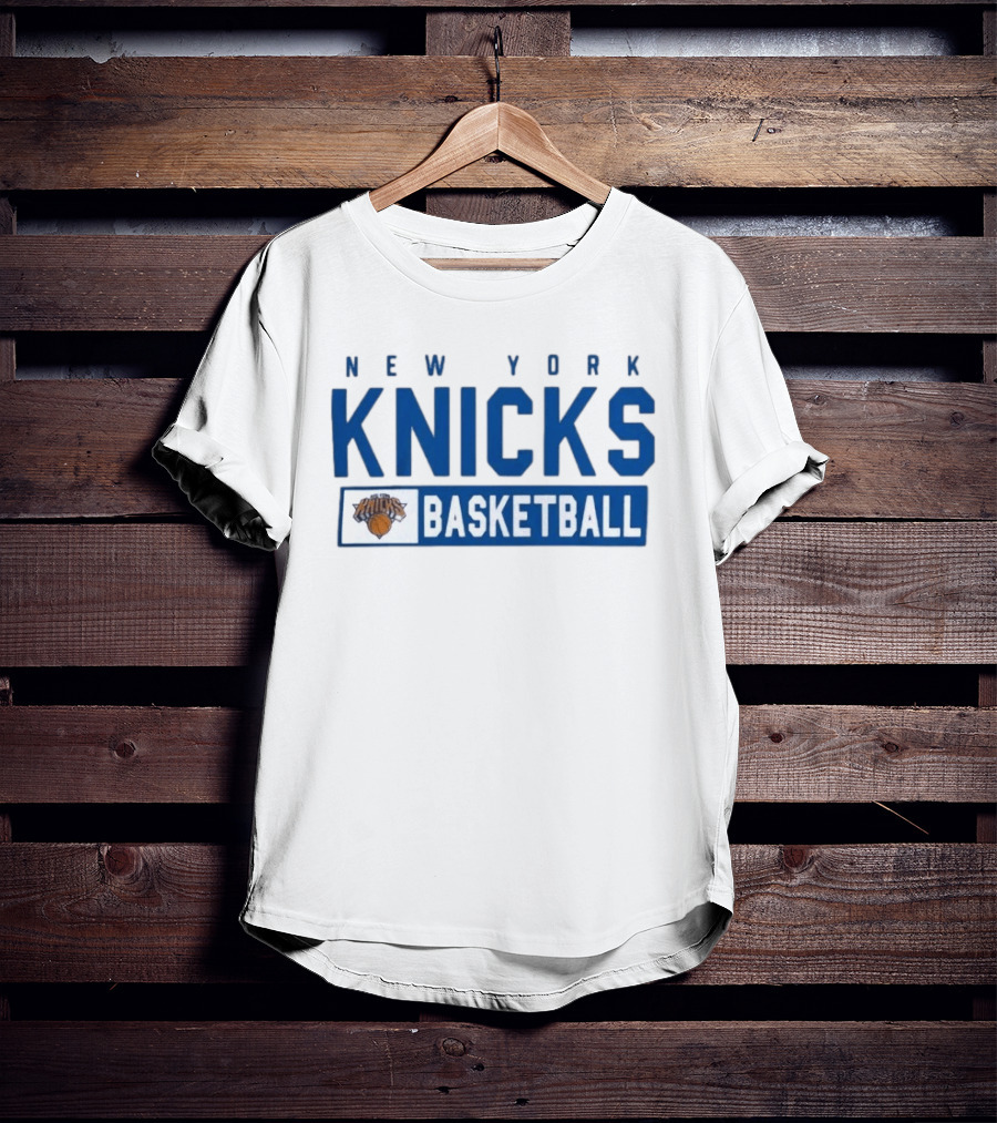 New York Knicks Basketball Classic Grey Heather NBA Fan Gear T-Shirt