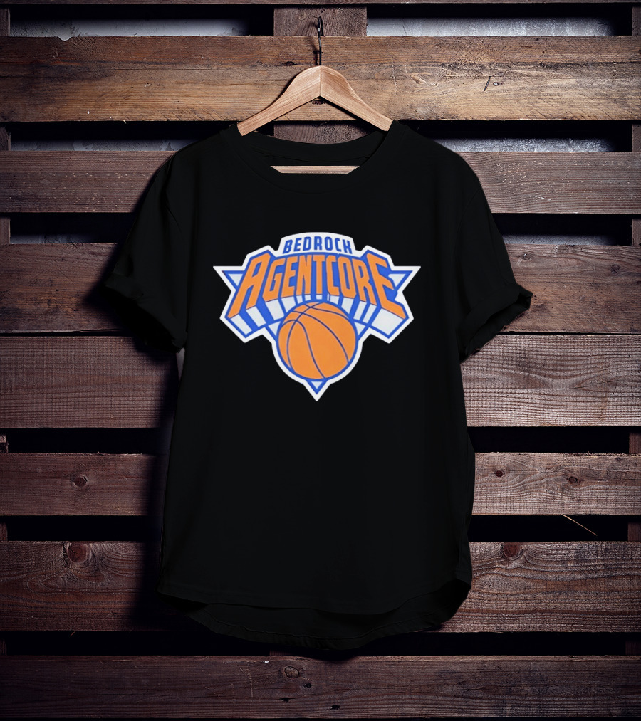 Bedrock Agentcore Basketball Style New York Knicks T-Shirt