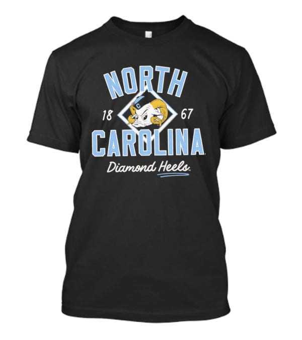 North Carolina Diamond Heels Baseball 1867 T-Shirt