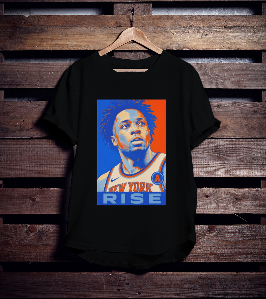 New York Knicks Rise OG Anunoby 2026 NBA Hope T-Shirt