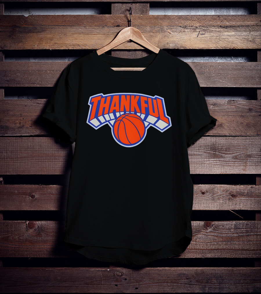 New York Knicks Thankful Basketball 2026 T-Shirt