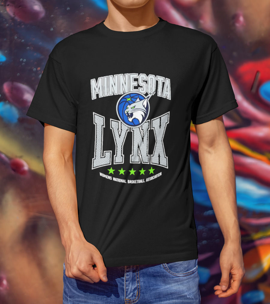 Minnesota Lynx Women's National Basketball Association Stars T-Shirt