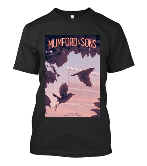 Mumford And Sons Wrigley Field Chicago June 11 2026 T-Shirt