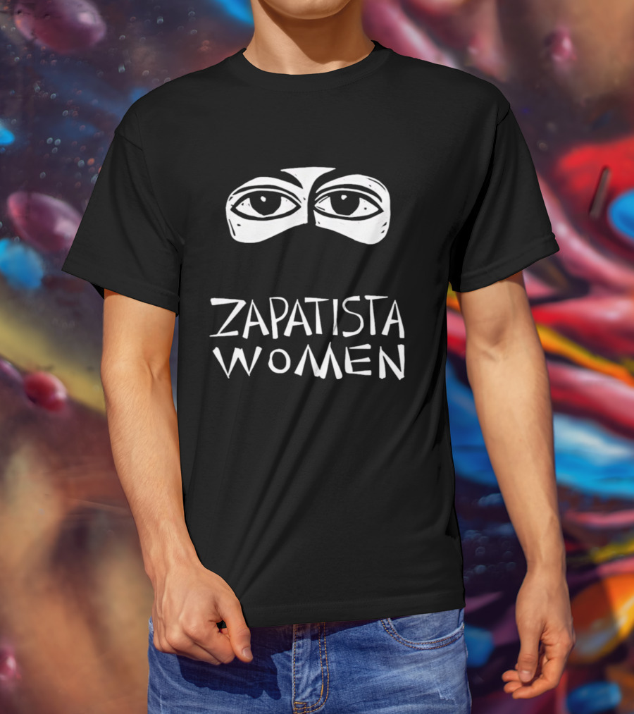 Zapatista Women Eye Iconic Symbol Eyes T-Shirt