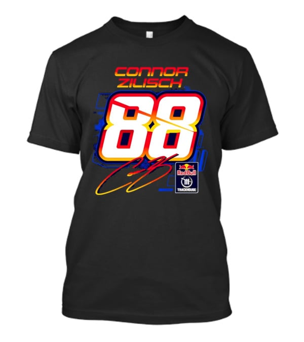 Connor Zilisch 88 Red Bull Trackhouse Racing T-Shirt