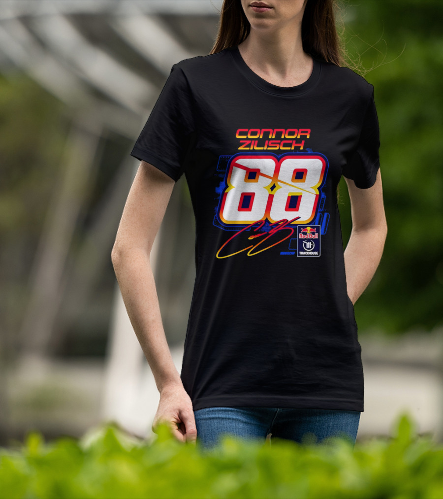 Connor Zilisch 88 Red Bull Trackhouse Racing T-Shirt