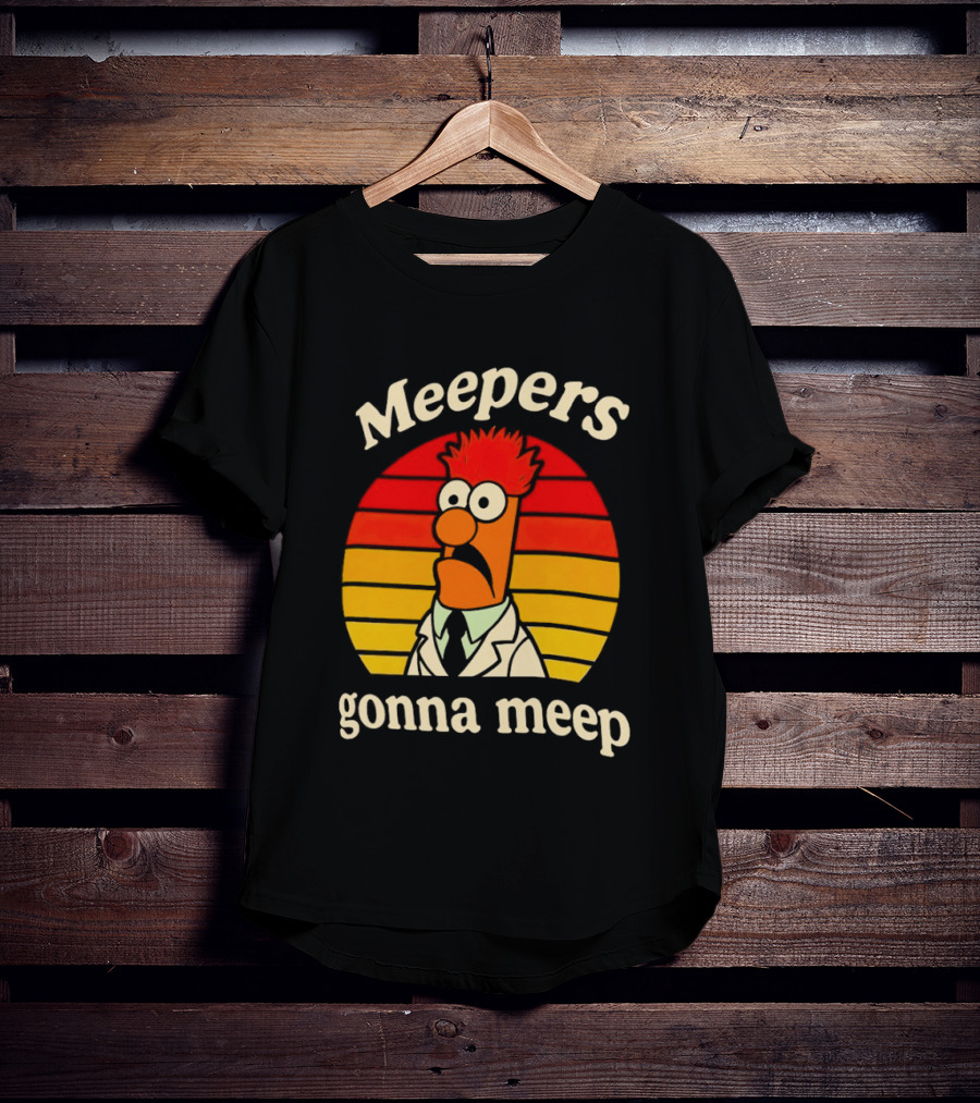 Meepers Gonna Meep Retro Vintage Style With Cartoon T-Shirt