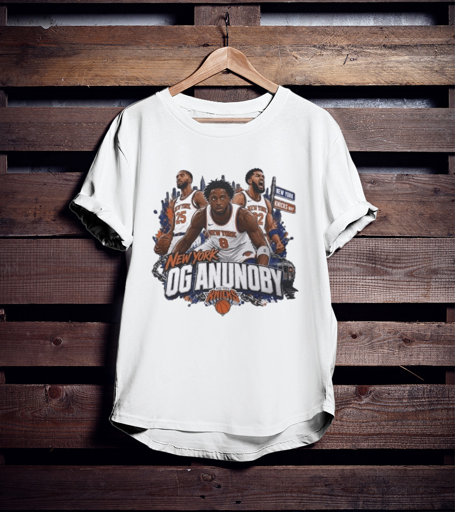 New York Knicks OG Anunoby Game Day Sports 2026 T-Shirt