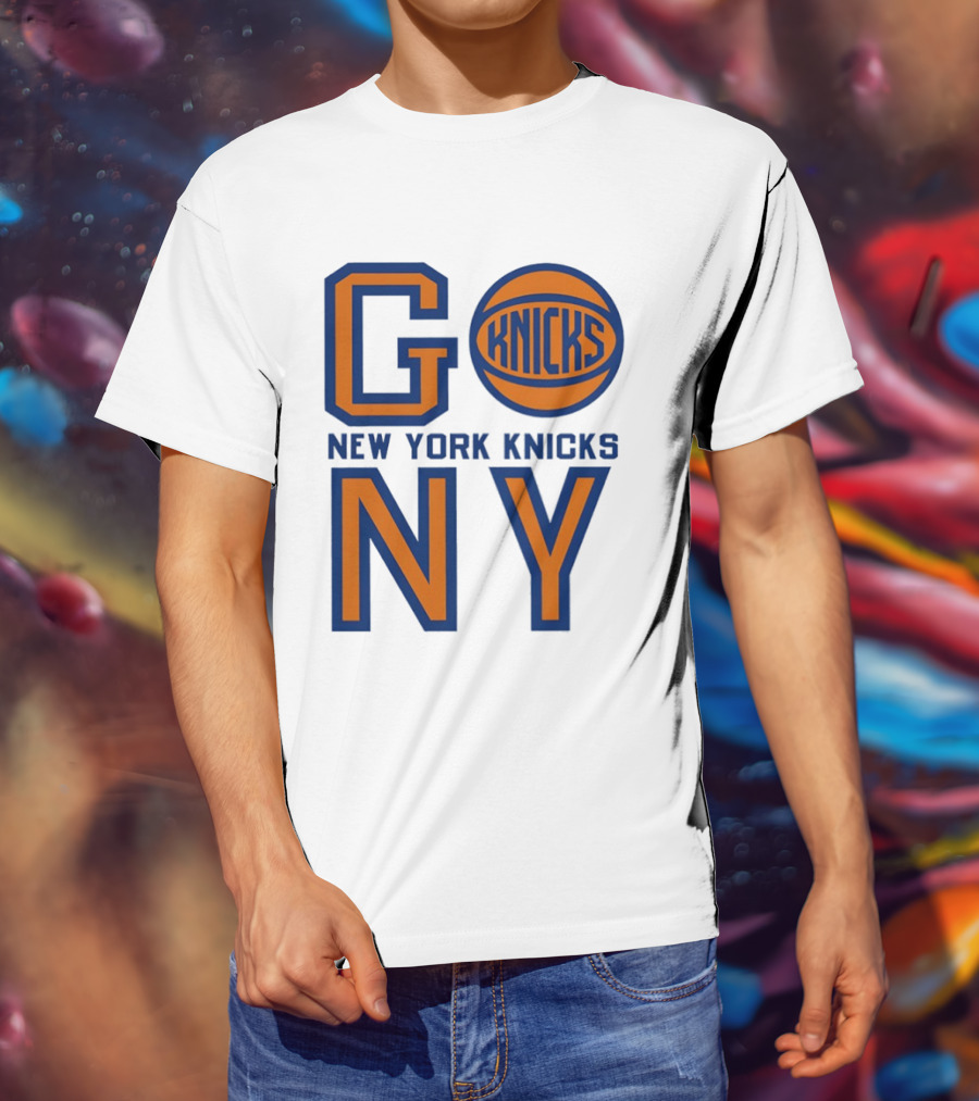 New York Knicks Go NY Basketball Team Fan T-Shirt