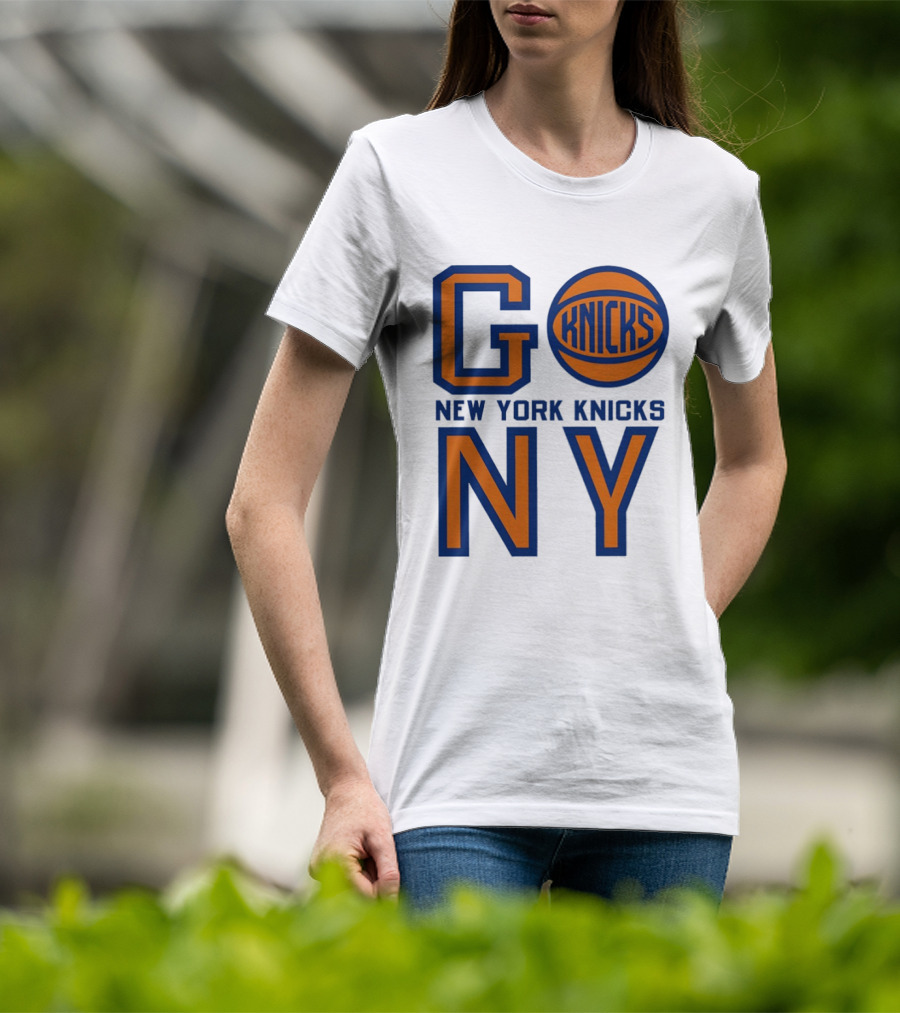 New York Knicks Go NY Basketball Team Fan T-Shirt