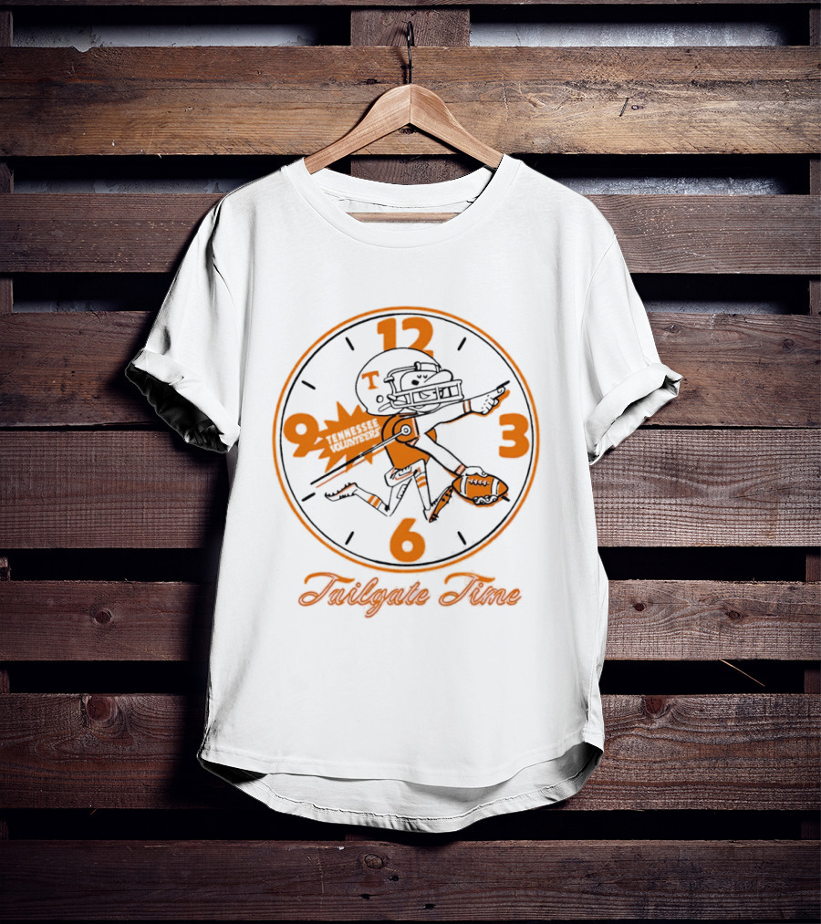 Tennessee Volunteers Tailgate Time NCAA Football Sport T-Shirt
