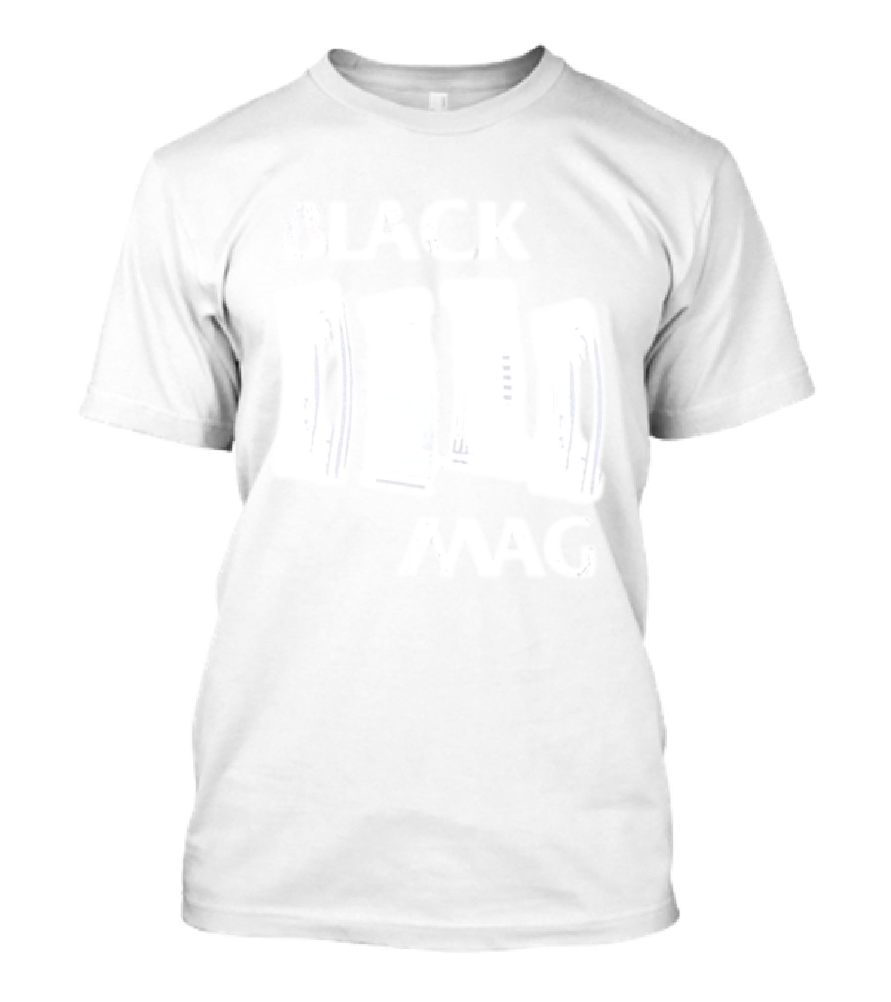 BLACK MAG Three Rifle Magazines Gun Rights T-Shirt