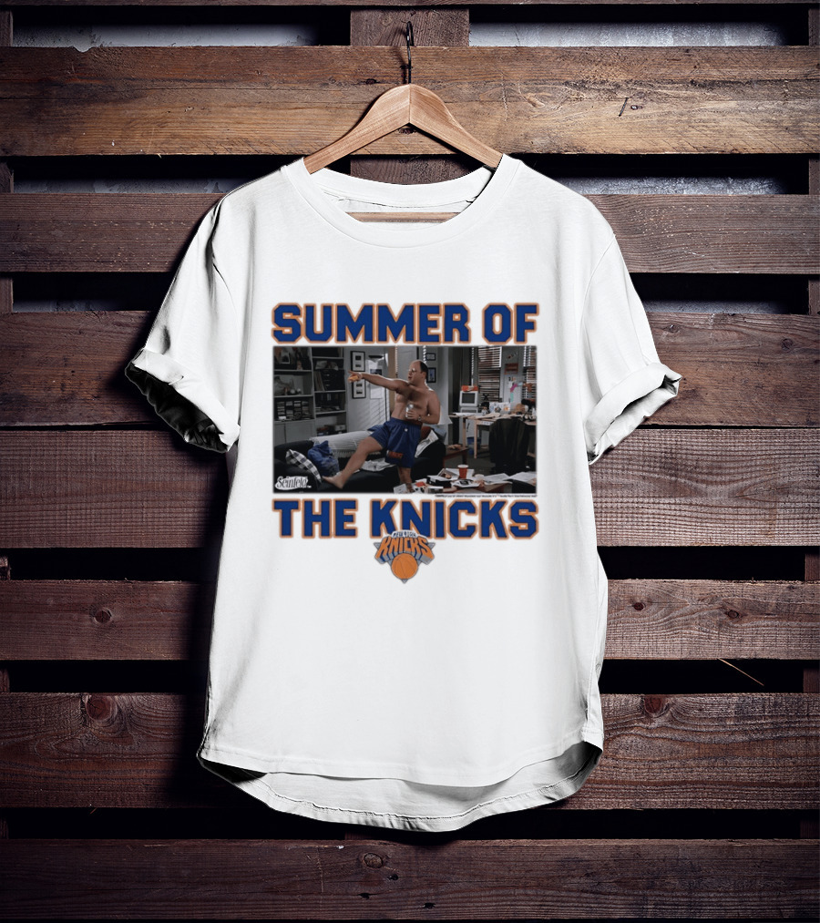 Summer Of The Knicks George Costanza Seinfeld New York Knicks Basketball T-Shirt