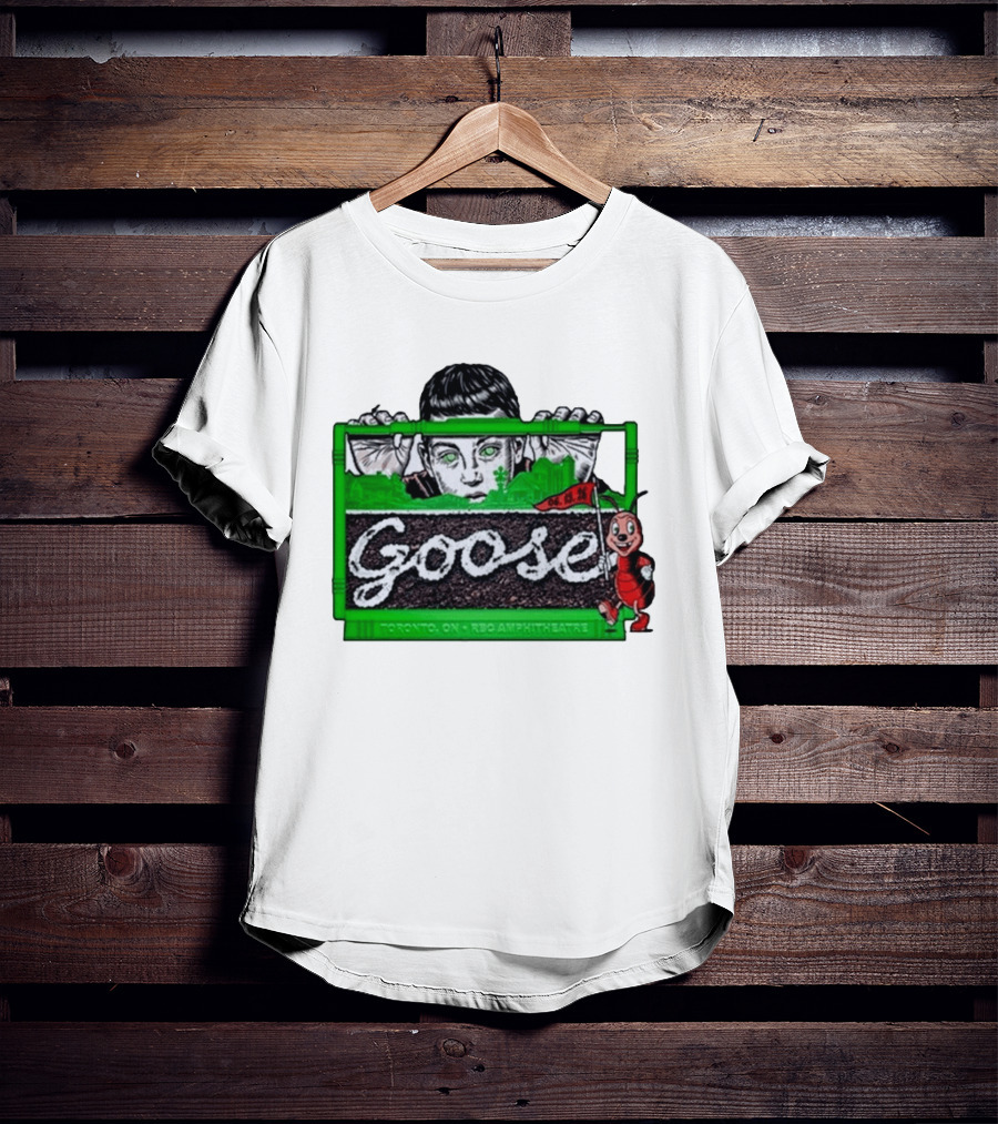 Goose June 13 2026 RBC Amphitheatre Toronto ON O.G.A.L Giant Kid And Ant T-Shirt
