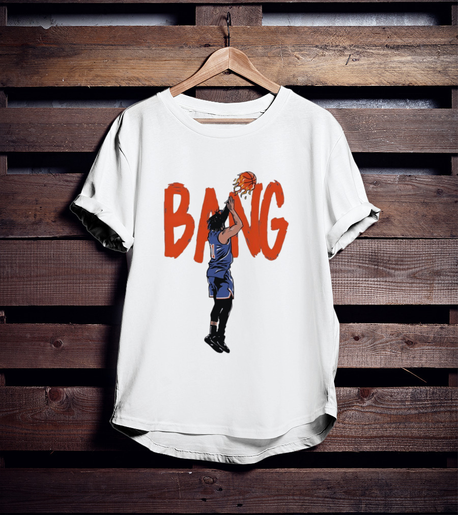 BANG Jalen Brunson New York Knicks NBA Basketball T-Shirt