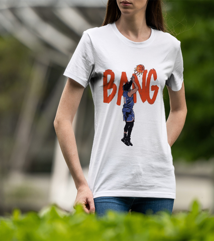 BANG Jalen Brunson New York Knicks NBA Basketball T-Shirt
