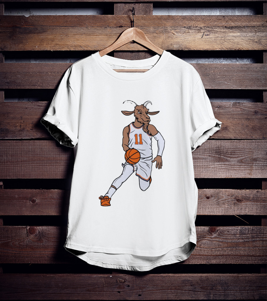 Jalen Brunson Goat 11 New York Knicks NBA Basketball T-Shirt