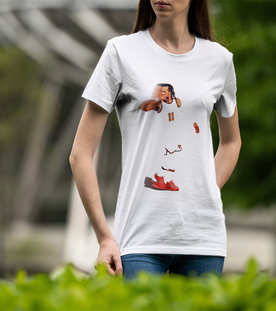 Jalen Brunson New York Knicks NBA Player Unique Distorted T-Shirt