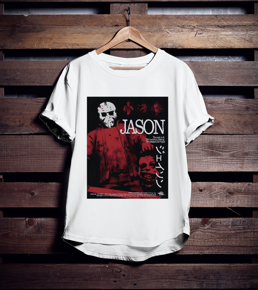 Jason Voorhees Slasher Movie Japanese T-Shirt